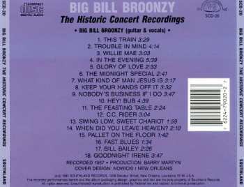 CD Big Bill Broonzy: The Historic Concert Recordings