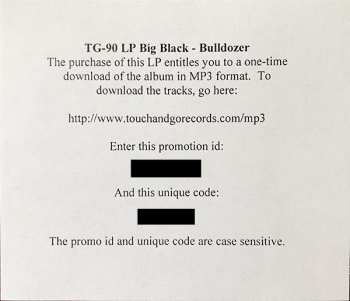 LP Big Black: Bulldozer