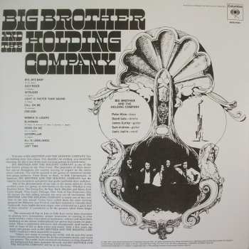 LP Big Brother & The Holding Company: Big Brother & The Holding Company Featuring Janis Joplin