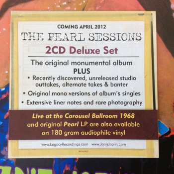 2LP Big Brother & The Holding Company: Live At The Carousel Ballroom 1968