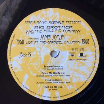 2LP Big Brother & The Holding Company: Live At The Carousel Ballroom 1968
