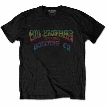 Merch Big Brother & The Holding Company: Camiseta Vintage Logo Big Brother & The Holding Company 
