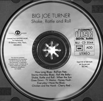 CD Big Joe Turner: Shake, Rattle And Roll