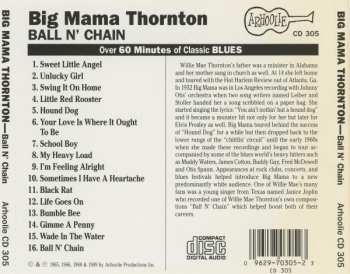 CD Big Mama Thornton: Ball 'N' Chain
