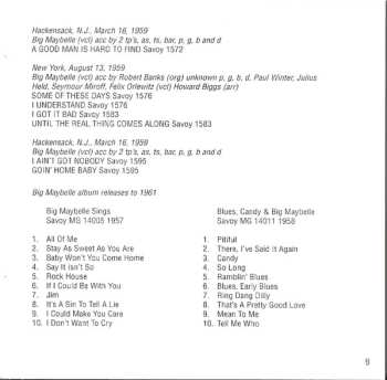 2CD Big Maybelle: The Complete King, Okeh & Savoy Releases - 1947-61