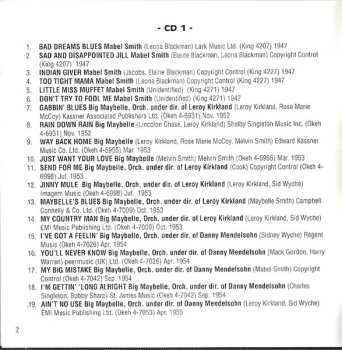 2CD Big Maybelle: The Complete King, Okeh & Savoy Releases - 1947-61