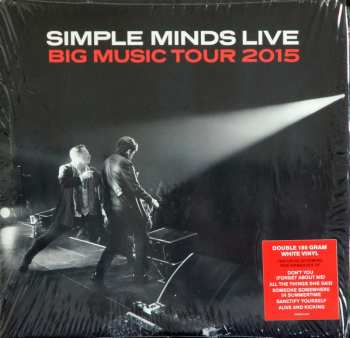 2LP Simple Minds: Big Music Tour 2015 (Simple Minds Live) CLR