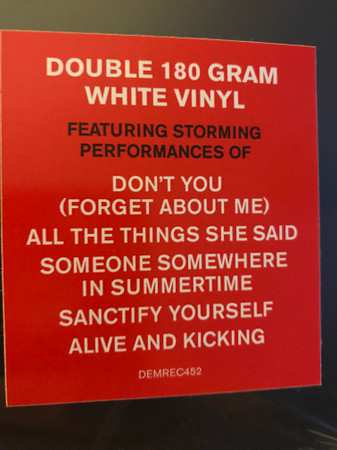 2LP Simple Minds: Big Music Tour 2015 (Simple Minds Live) CLR