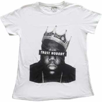 Merch Biggie Smalls: Mujeres Camiseta Trust Nobody