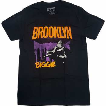 Mercancía Biggie Smalls: Tričko Brooklyn Orange  S