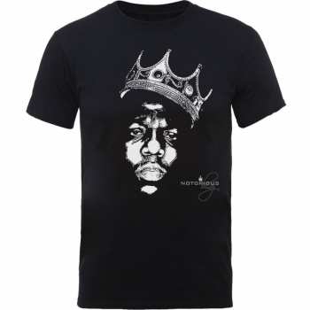 Merch Biggie Smalls: Camiseta Crown Face 
