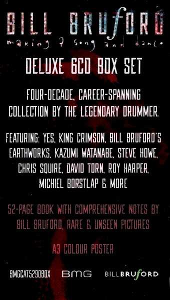 6CD/Caja Bill Bruford: Making A Song And Dance - A Complete-Career Collection