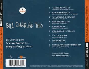 CD Bill Charlap Trio: Notes From New York