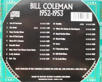 CD Bill Coleman: 1952-1953