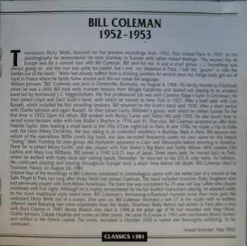 CD Bill Coleman: 1952-1953