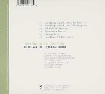 CD Bill Coleman: From Boogie To Funk