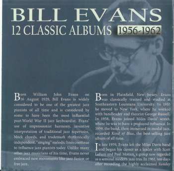 6CD/Caja Bill Evans: 12 Classic Albums 1956-1962