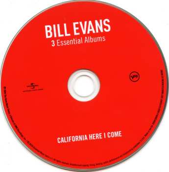 3CD Bill Evans: 3 Essential Albums