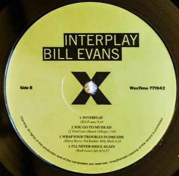 LP Bill Evans: Interplay