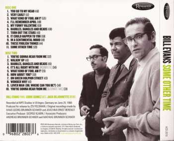 2CD Bill Evans: Some Other Time (The Lost Session From The Black Forest)