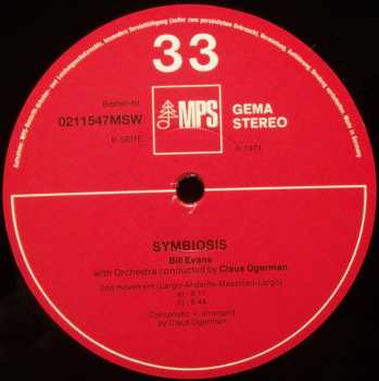 LP Bill Evans: Symbiosis