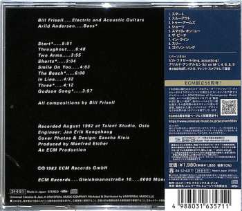 CD Bill Frisell: In Line LTD