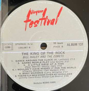 2LP Bill Haley And His Comets: The King Of Rock