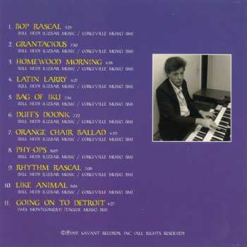 CD Bill Heid:  Bop Rascal