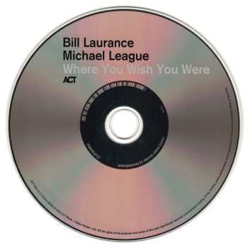 CD Bill Laurance: Where You Wish You Were