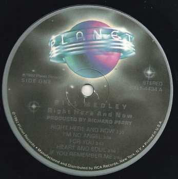 LP Bill Medley: Right Here And Now