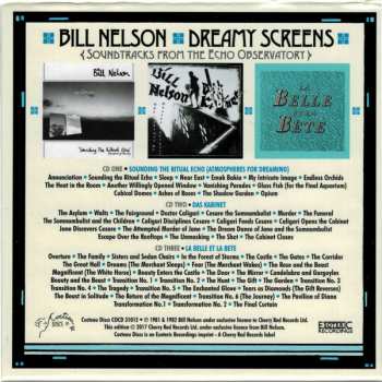 3CD/Caja Bill Nelson: Dreamy Screens (Soundtracks From The Echo Observatory)
