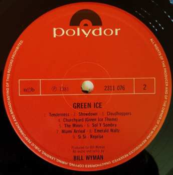 LP Bill Wyman: Green Ice Soundtrack