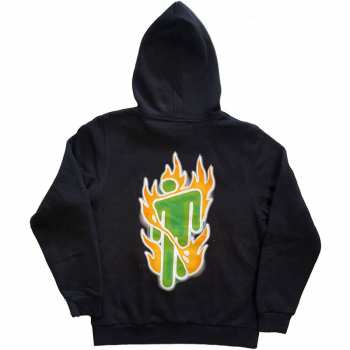 Mercancía Billie Eilish: Mikina Airbrush Flames Blohsh  L