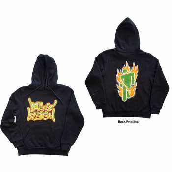 Mercancía Billie Eilish: Mikina Airbrush Flames Blohsh  L
