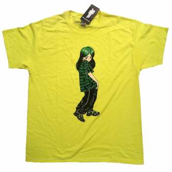 Merch Billie Eilish: Camiseta Anime Billie 