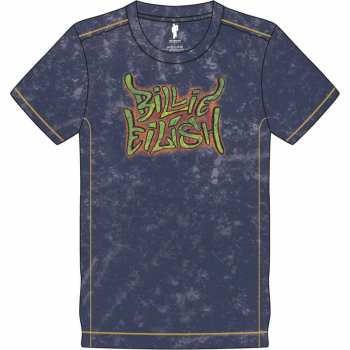 Mercancía Billie Eilish: Billie Eilish Unisex T-shirt: Graffiti (wash Collection) (small) S