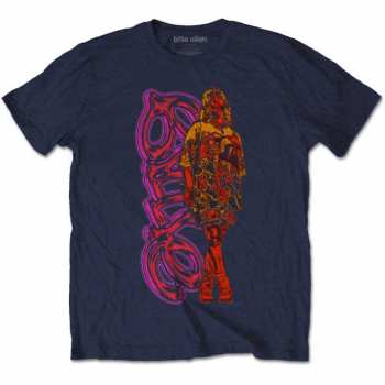 Mercancía Billie Eilish: Billie Eilish Unisex T-shirt: Neon Logo & Billie (small) S