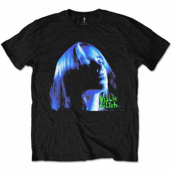 Merch Billie Eilish: Camiseta Neon Shadow Blue 
