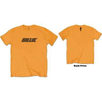 Mercancía Billie Eilish: Tričko Racer Logo Billie Eilish & Blohsh  S