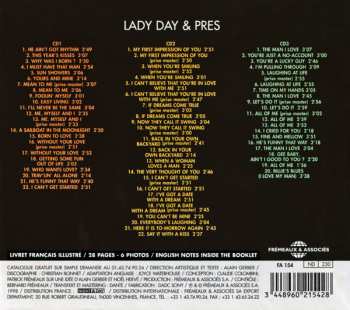 3CD Billie Holiday: Complete Billie Holiday Lester Young / Intégrale Billie Holiday Lester Young 1937-1946