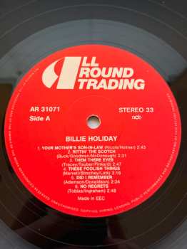 3LP/Caja Billie Holiday: The Lady Sings The Blues