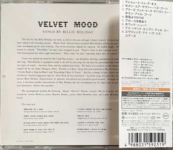 CD Billie Holiday: Velvet Mood