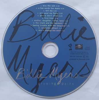 CD Billie Myers: Growing, Pains