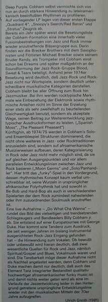 LP Billy Cobham: Billy Cobham