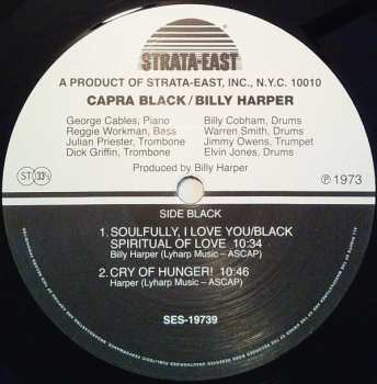 LP Billy Harper: Capra Black