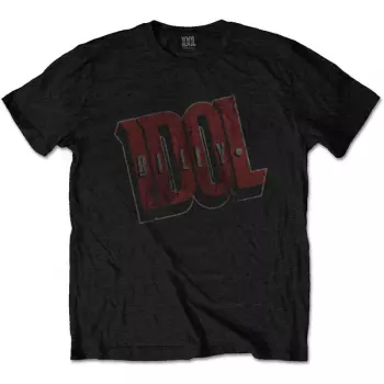Camiseta Vintage Logo Billy Idol 