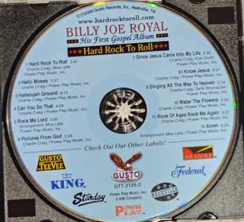 CD Billy Joe Royal: His First Gospel Album