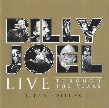 2CD Billy Joel: Live Through The Years (Japan Edition) = ビリー・ザ・ベスト:ライヴ!