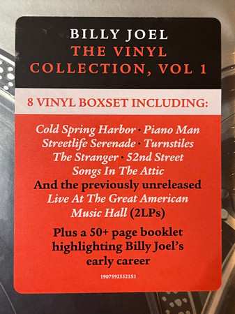 9LP/Caja Billy Joel: The Vinyl Collection, Vol. 1