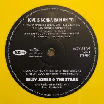 LP Billy Jones: Love Is Gonna Rain On You LTD | NUM